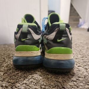 Nike Mens' Black and Green Athletic Shoes